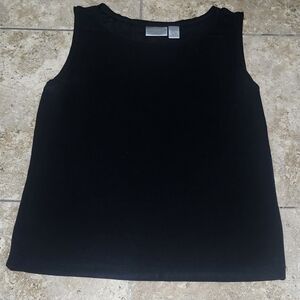 Chico's Elegant Black Tank Top